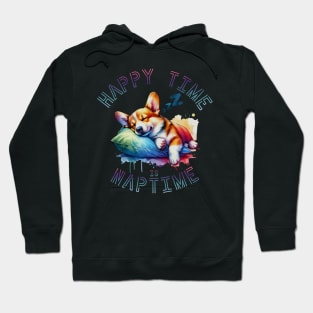 Happy Time is Nap Time, Sleep, Relaxing Hoodie